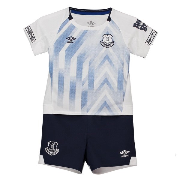 Camiseta Everton Tercera equipación Niños 2018-2019 Blanco